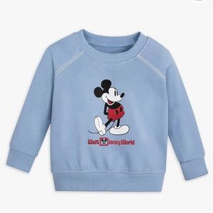 Light blue Mickey Mouse crewneck